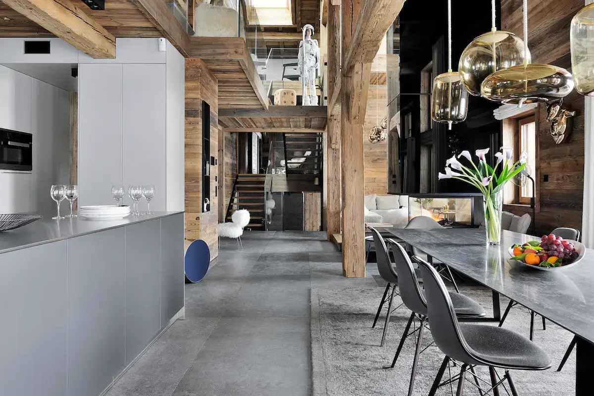 Otoctone Vue Mont-Blanc - Salle à manger