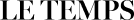 Logo letemps - Attribut alt par défaut.